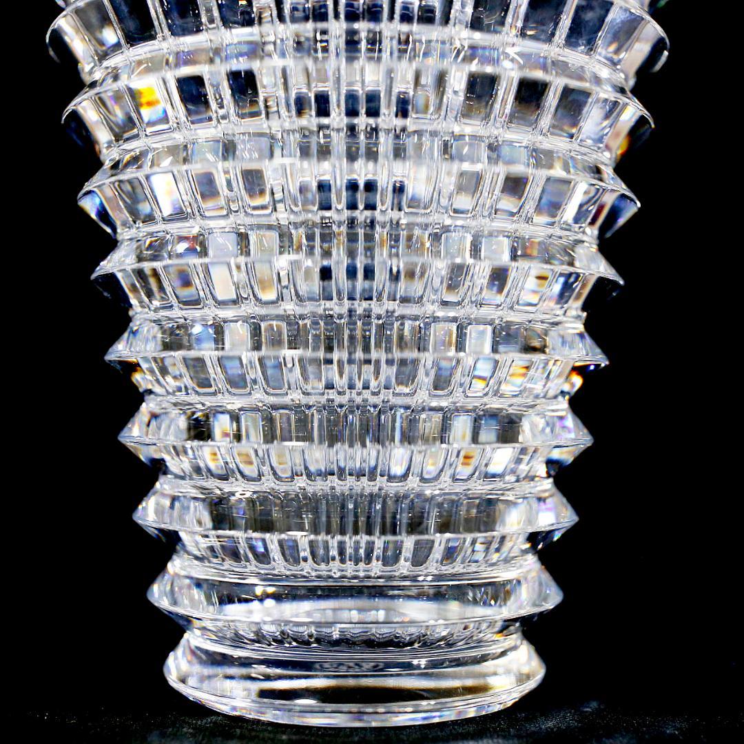 【極美品 送料込み】バカラ アイ フラワー ベース クリアー 花瓶