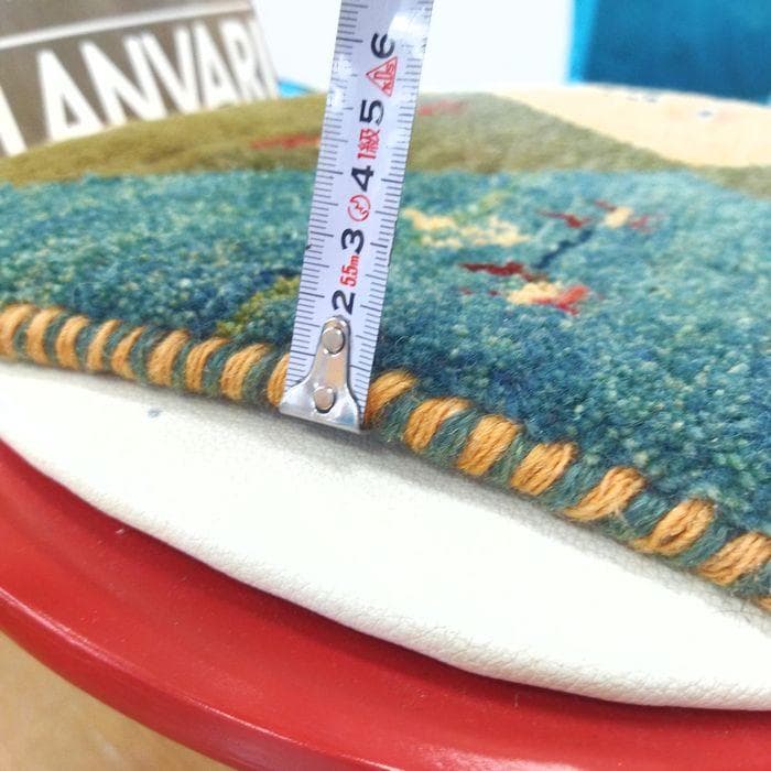 値下げ可能ミニギャベ●37×45㎝●手織●本物●新品未使用 遊牧民が紡ぐギャッベ