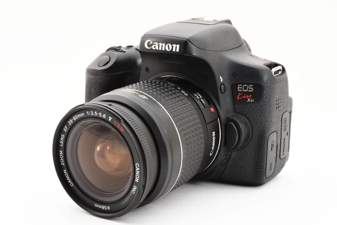一眼レフカメラ Canon EOS Kiss X8i 標準レンズセット