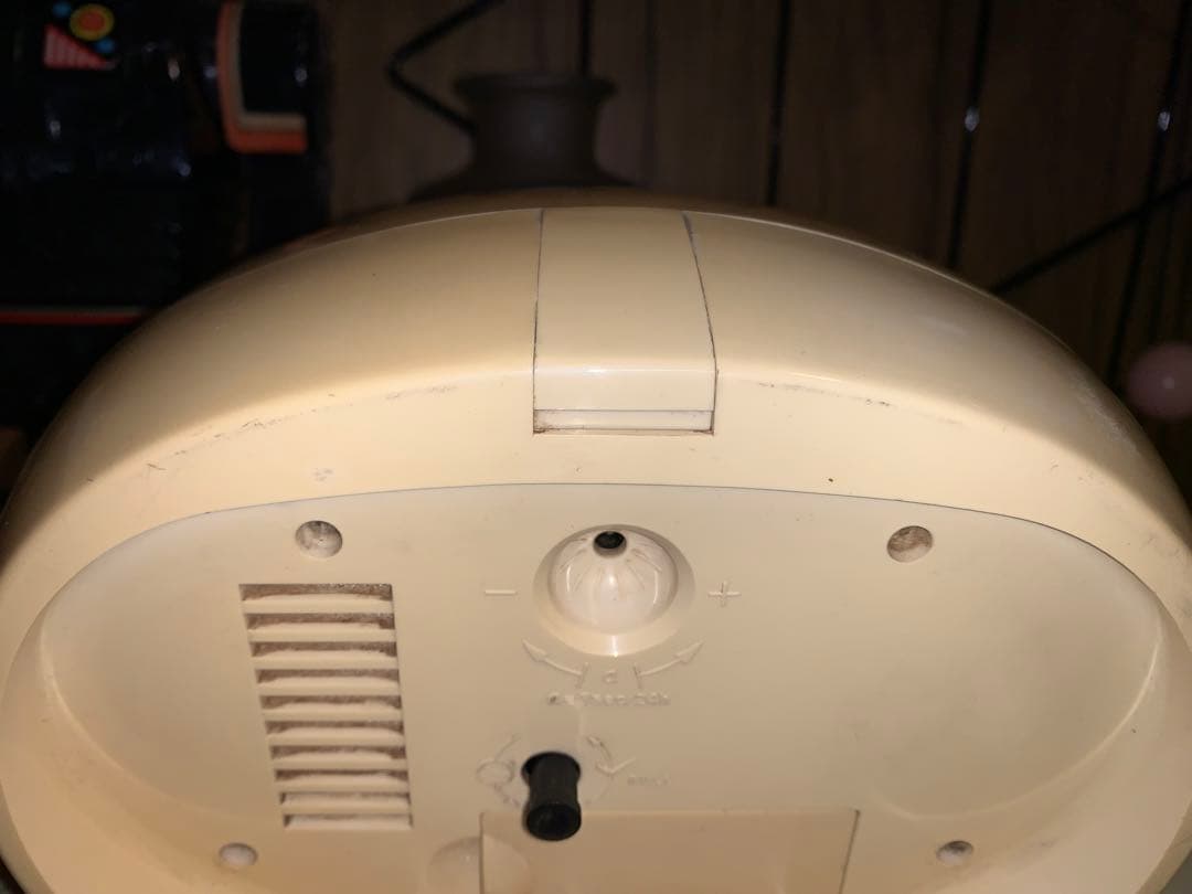 昭和レトロ　動作品　SEIKO セイコー　電池式　置時計　スペースエイジ