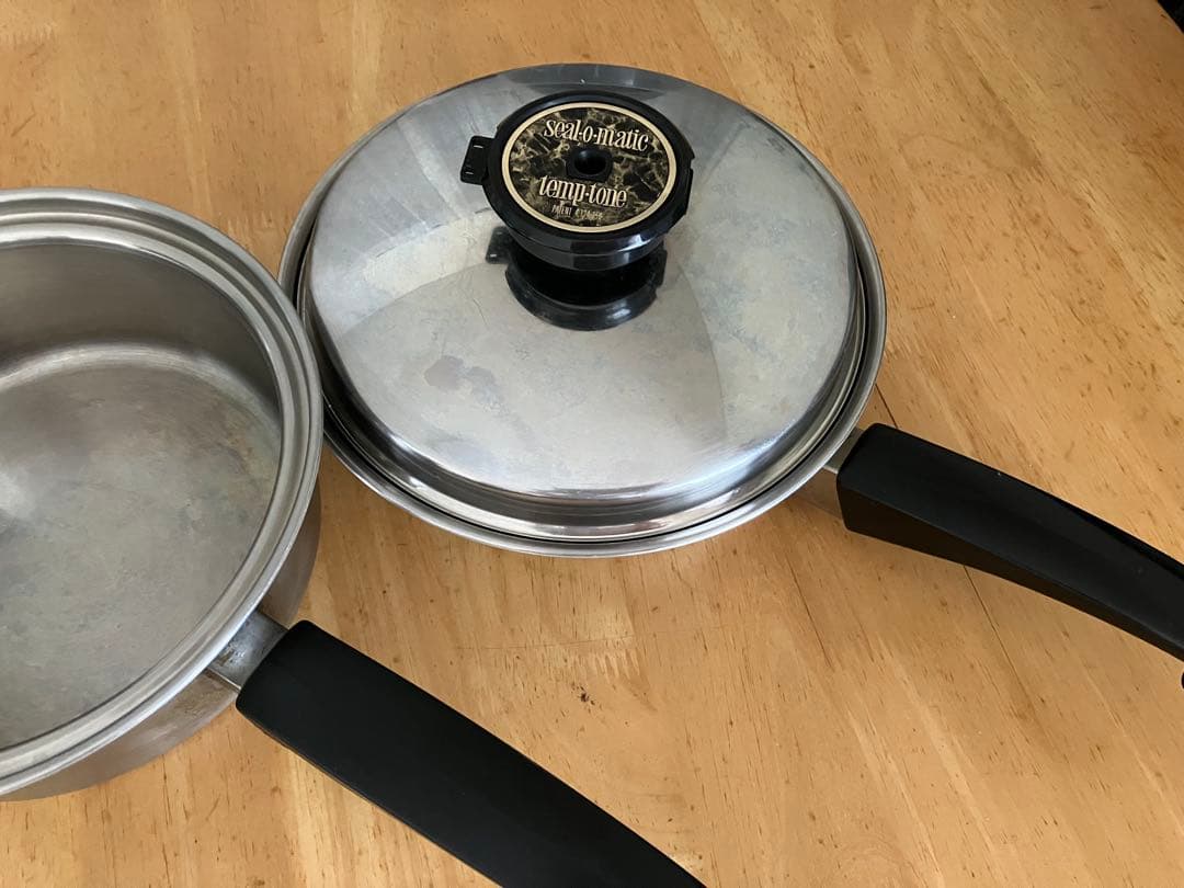 USA リーガル社製の無水鍋　鍋セット　片手鍋 ステンレス 中古品