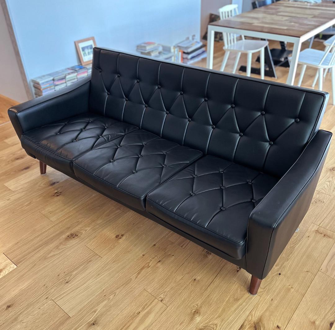 カリモク家具 ロビーチェア 3シーター