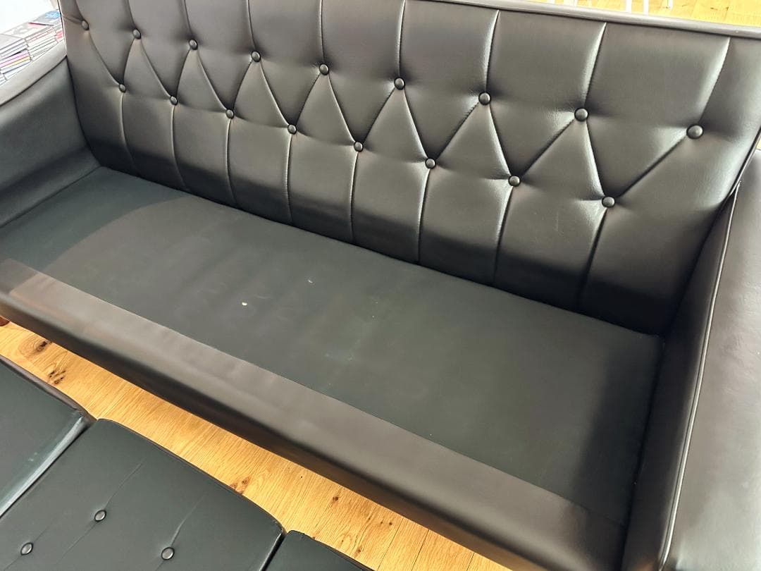 カリモク家具 ロビーチェア 3シーター