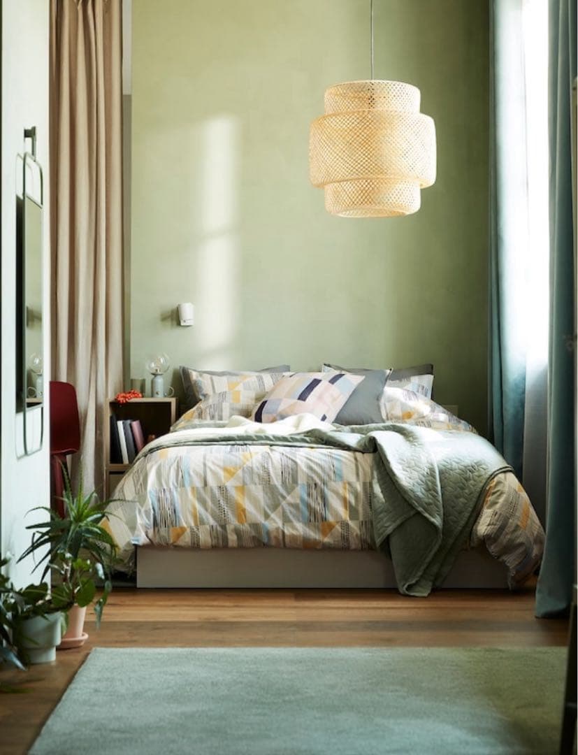 IKEA スィネリグ ペンダントランプ 50cm⭐︎竹の可愛いランプ