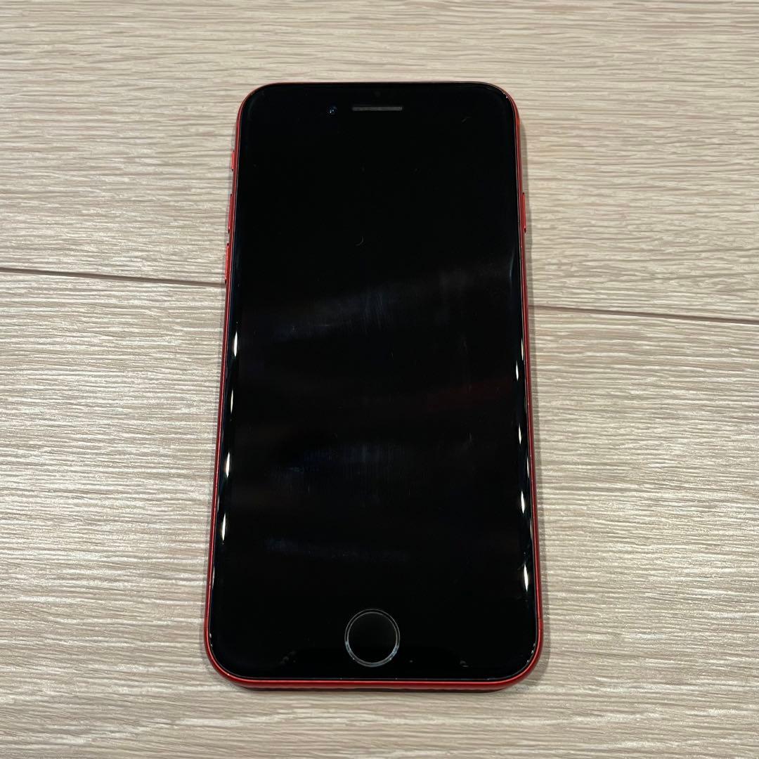 iPhone 8 64GB SIMフリー バッテリー100％ レッド 箱付き