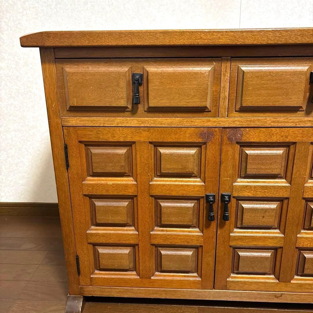 【良品】カスティリアン様式 キャビネット スペイン家具