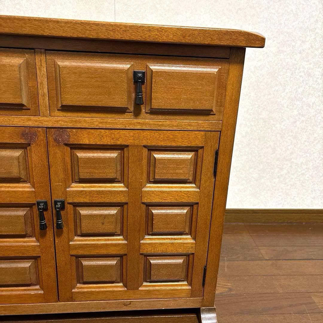 【良品】カスティリアン様式 キャビネット スペイン家具