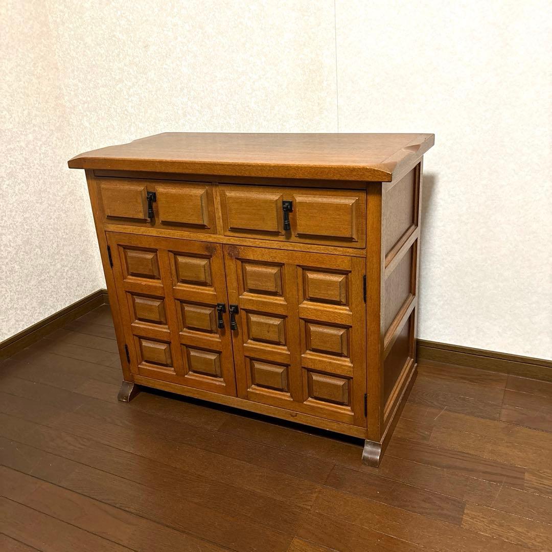 【良品】カスティリアン様式 キャビネット スペイン家具