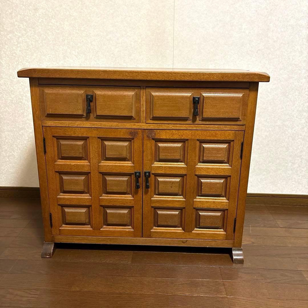 【良品】カスティリアン様式 キャビネット スペイン家具
