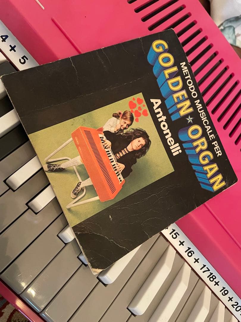 Antonelli golden organビンテージトイオルガン 37鍵盤