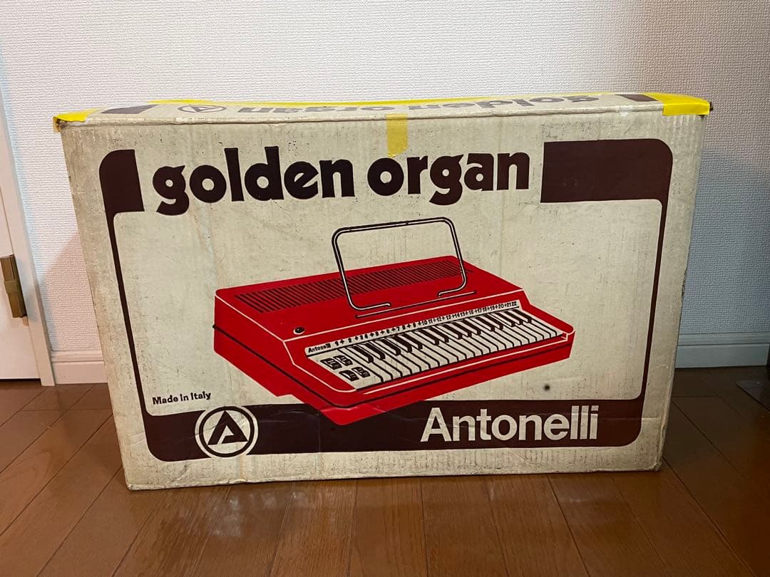 Antonelli golden organビンテージトイオルガン 37鍵盤