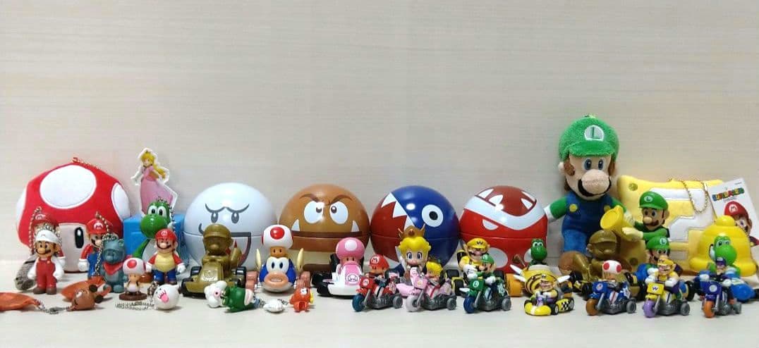 スーパーマリオ　マリオカート　ミニフィギュア　まとめ売り
