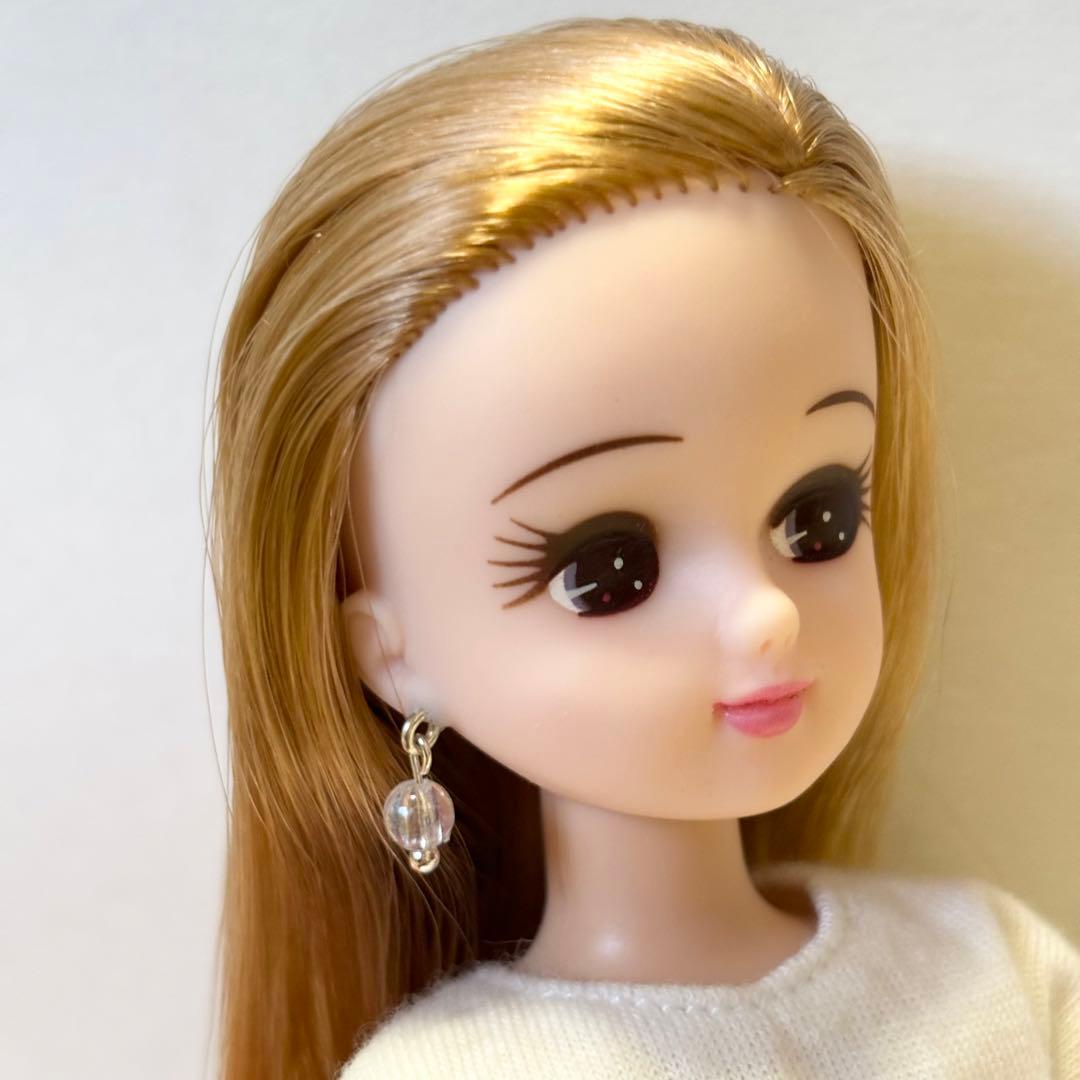 【L40】リカちゃん ヘアバンド&ヘアクリップ&ピアスセット