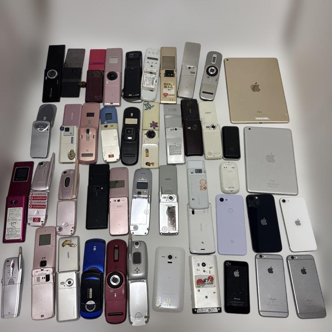む*ん様 スマートフォン9台・タブレット2台・携帯電話ガラケー32台まとめ 他2