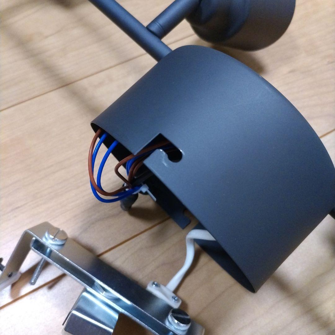 IKEA　クヌートボー　グレー　ほぼ使用せず　リモコンLED4灯付き