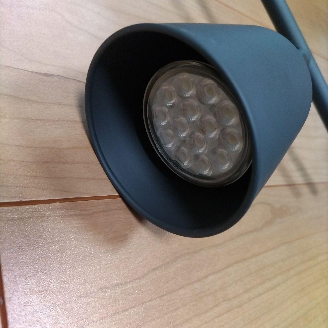 IKEA　クヌートボー　グレー　ほぼ使用せず　リモコンLED4灯付き