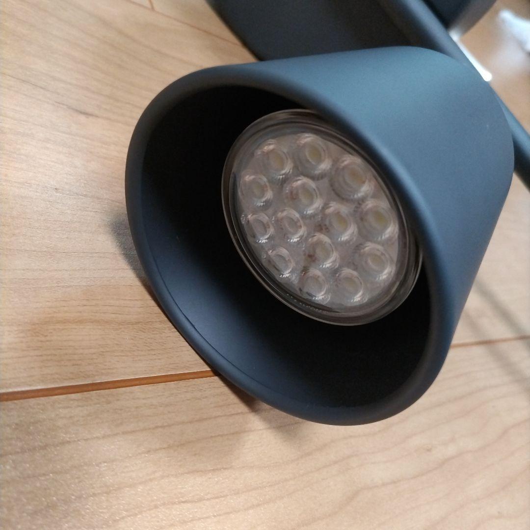 IKEA　クヌートボー　グレー　ほぼ使用せず　リモコンLED4灯付き