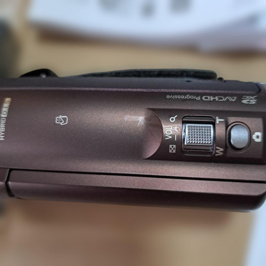 美品　Panasonic HC-V550M-T ビデオカメラ ブラウン