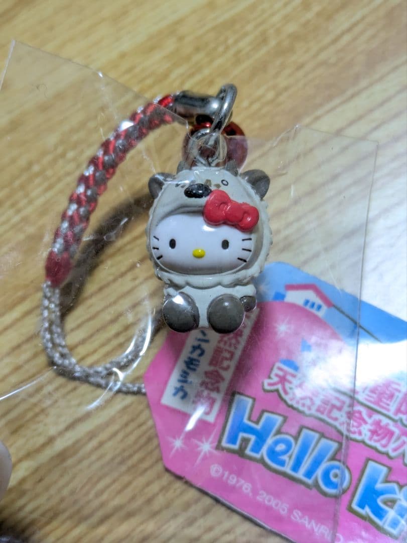 ご当地キティ 根付ストラップ　愛知・三重限定　7点　［おまけストラップ付き］