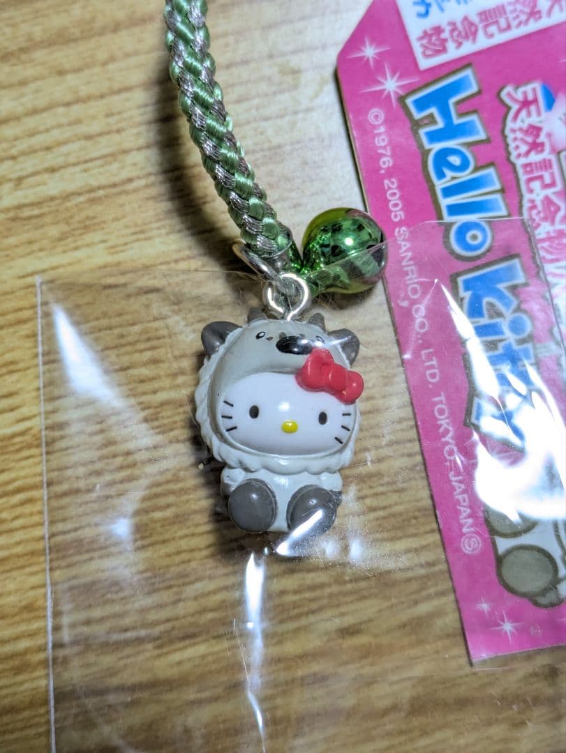 ご当地キティ 根付ストラップ　愛知・三重限定　7点　［おまけストラップ付き］