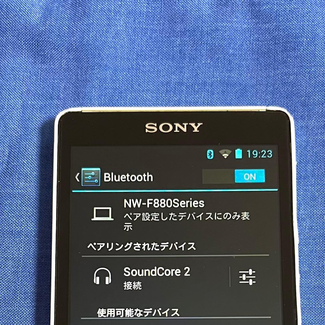 【ディスプレイ　バッテリー良好】SONY ウォークマン　NW-F886 32GB