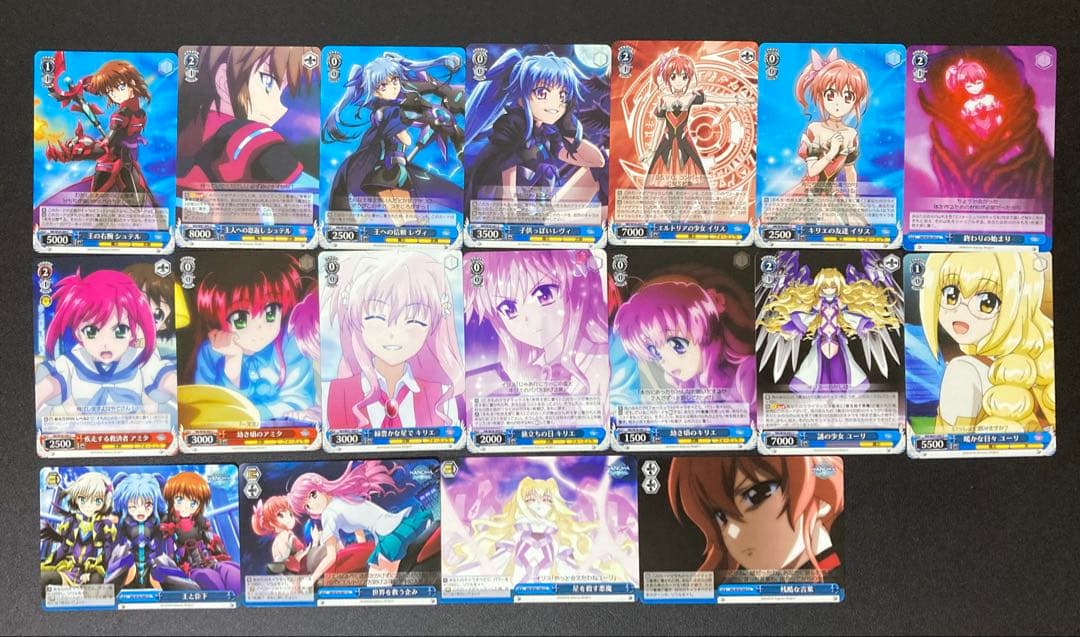 ヴァイスシュヴァルツ　魔法少女リリカルなのは　３７６種類まとめ