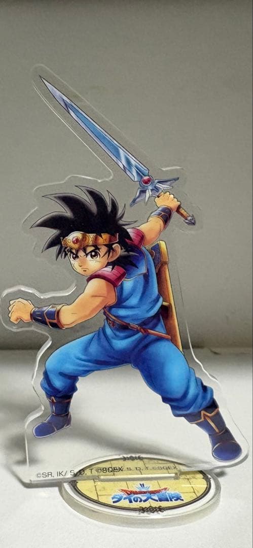 ドラゴンクエスト ダイの大冒険 描き下ろしアクリルスタンド アクリルdeカード
