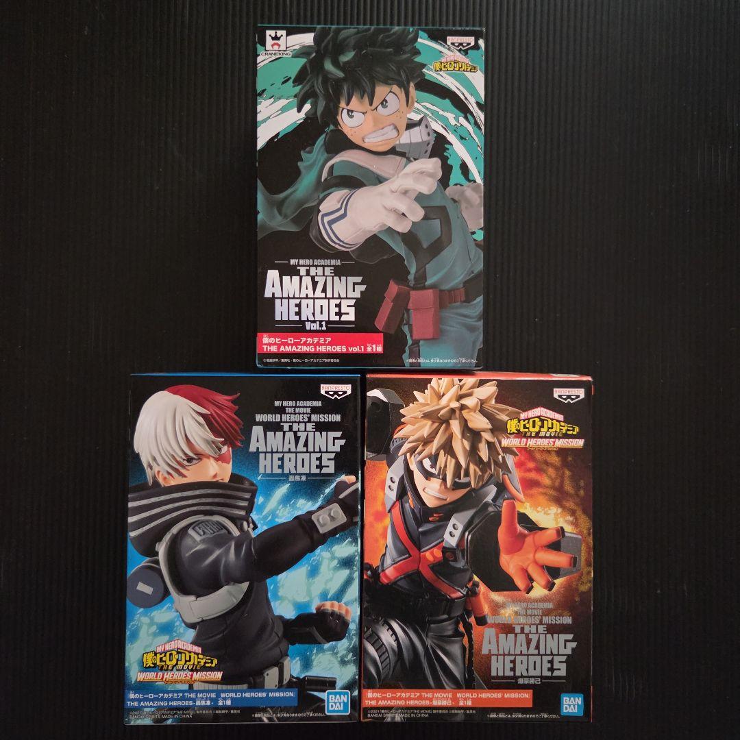 未開封❗ヒロアカフィギュア　　　　　3点