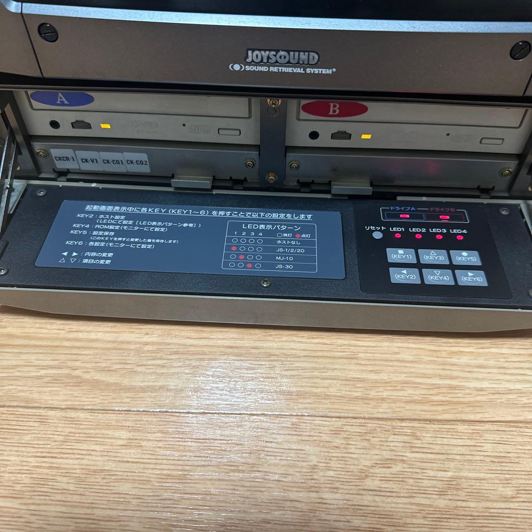ジョイサウンド カラオケ機器｜JOYSOUND JS-30(L)+JV-30