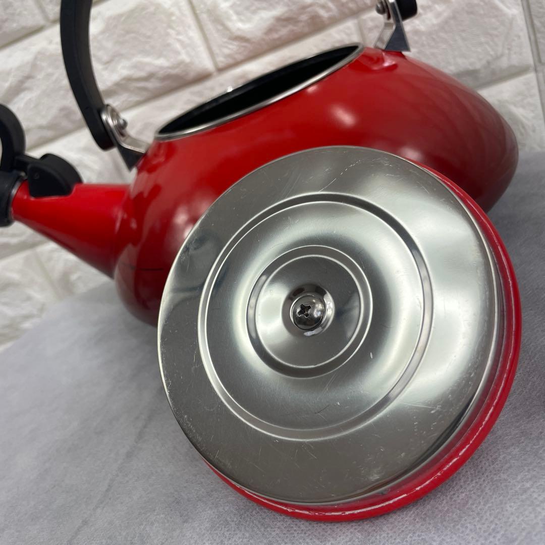 LE CREUSET/ル.クルーゼ、ケトル、やかん、1.5ℓ、IH対応、チェリー