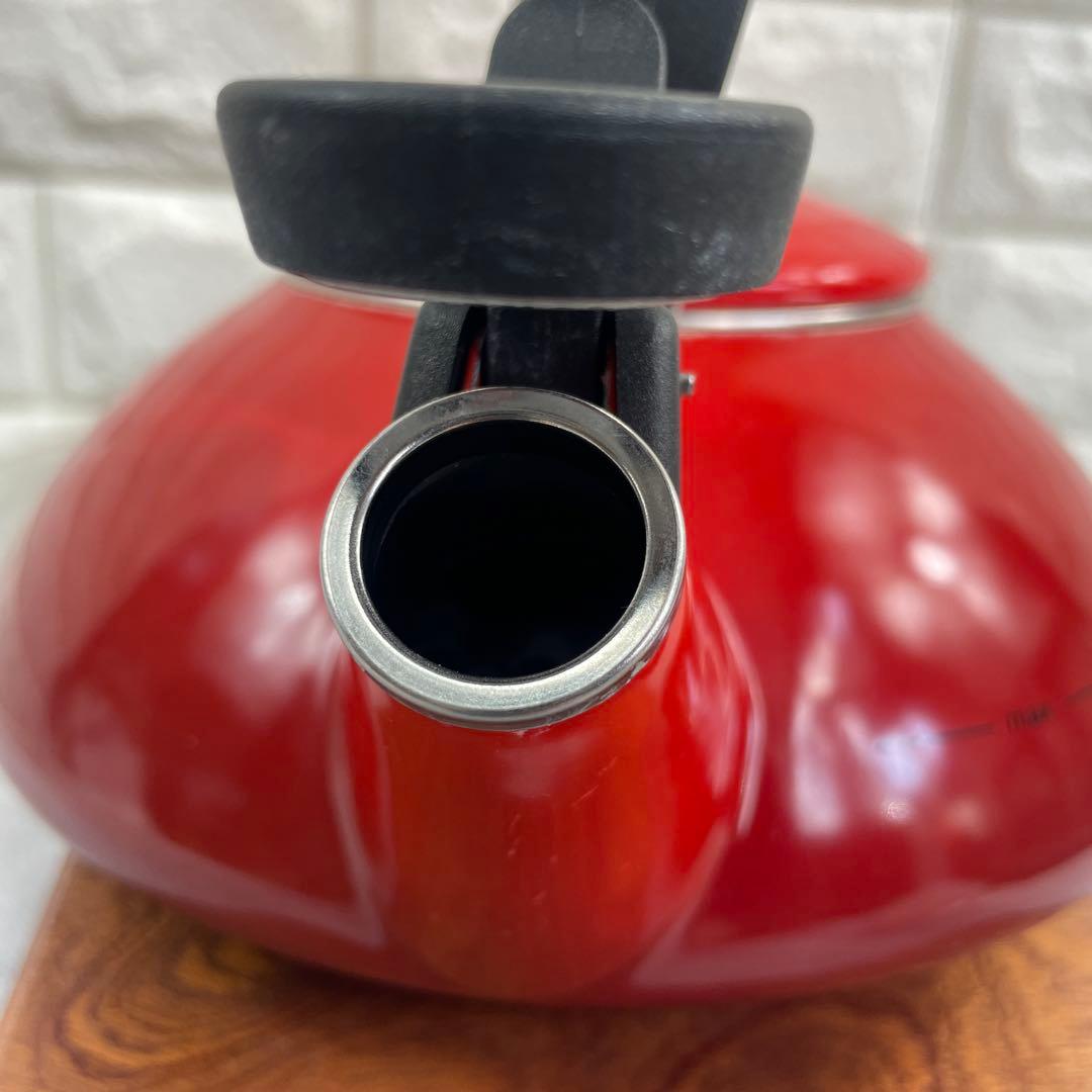 LE CREUSET/ル.クルーゼ、ケトル、やかん、1.5ℓ、IH対応、チェリー