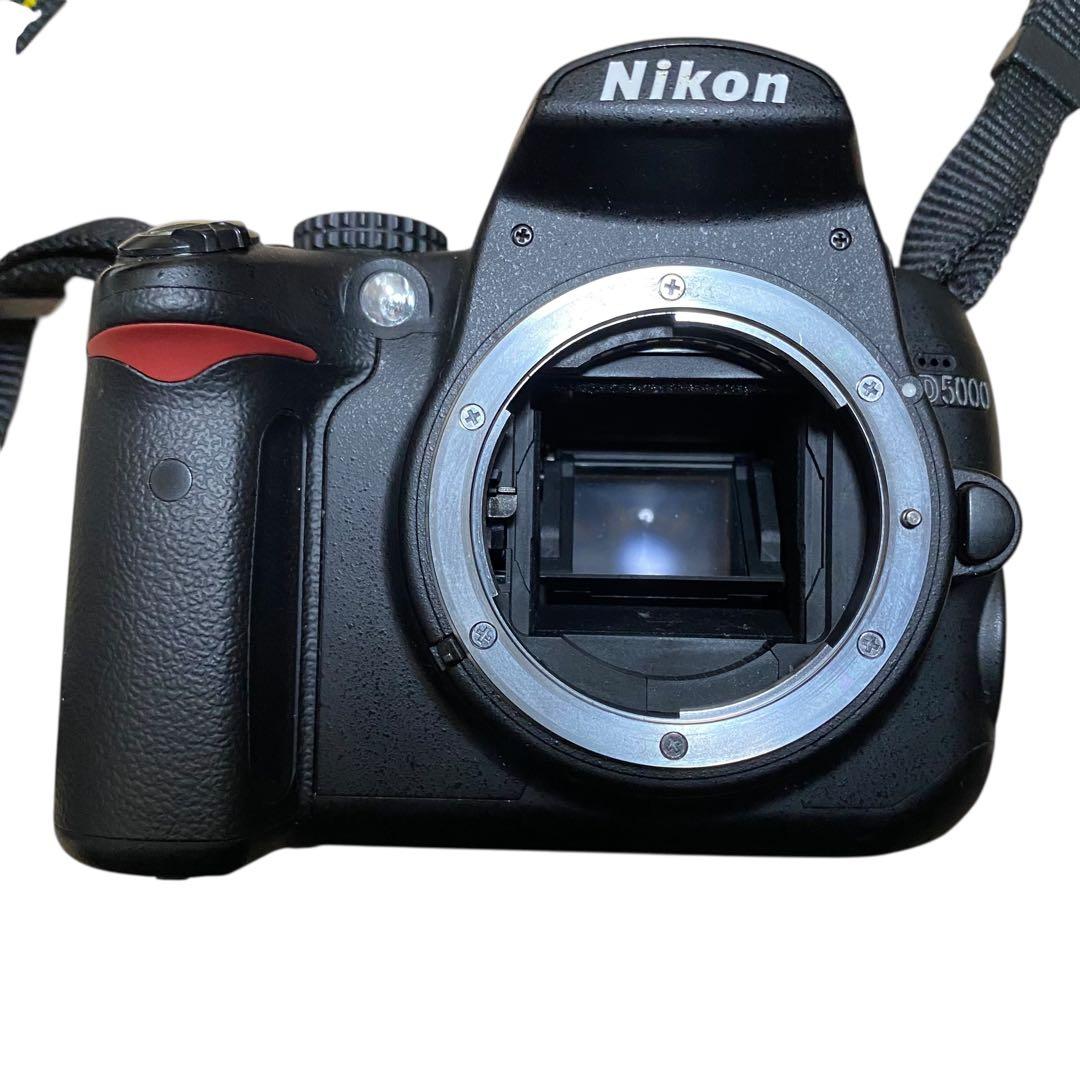 【美品】Nikon D5000 ダブルズームキット 付属品