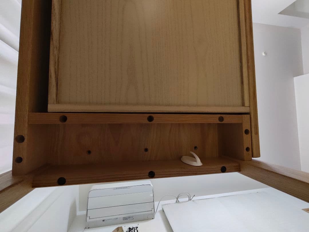 廃盤　無印良品　オーク　デスク　机