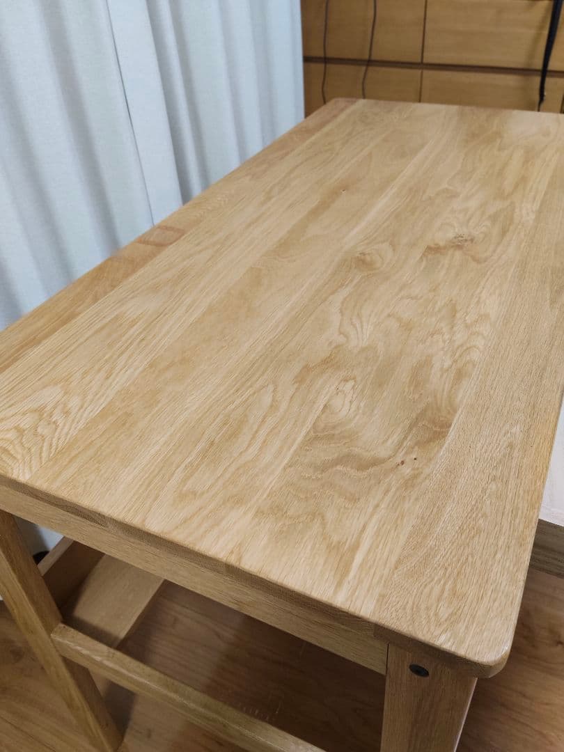 廃盤　無印良品　オーク　デスク　机