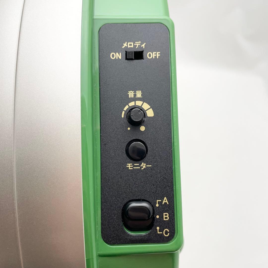 【動作確認済】電波掛時計 スモールワールド 4MN543RH18 リズム時計