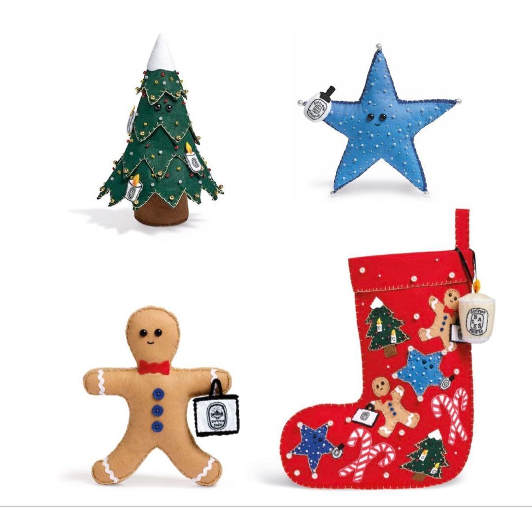 Diptyqueフェルトソックスクリスマスホリデー世界200個限定ディプティック