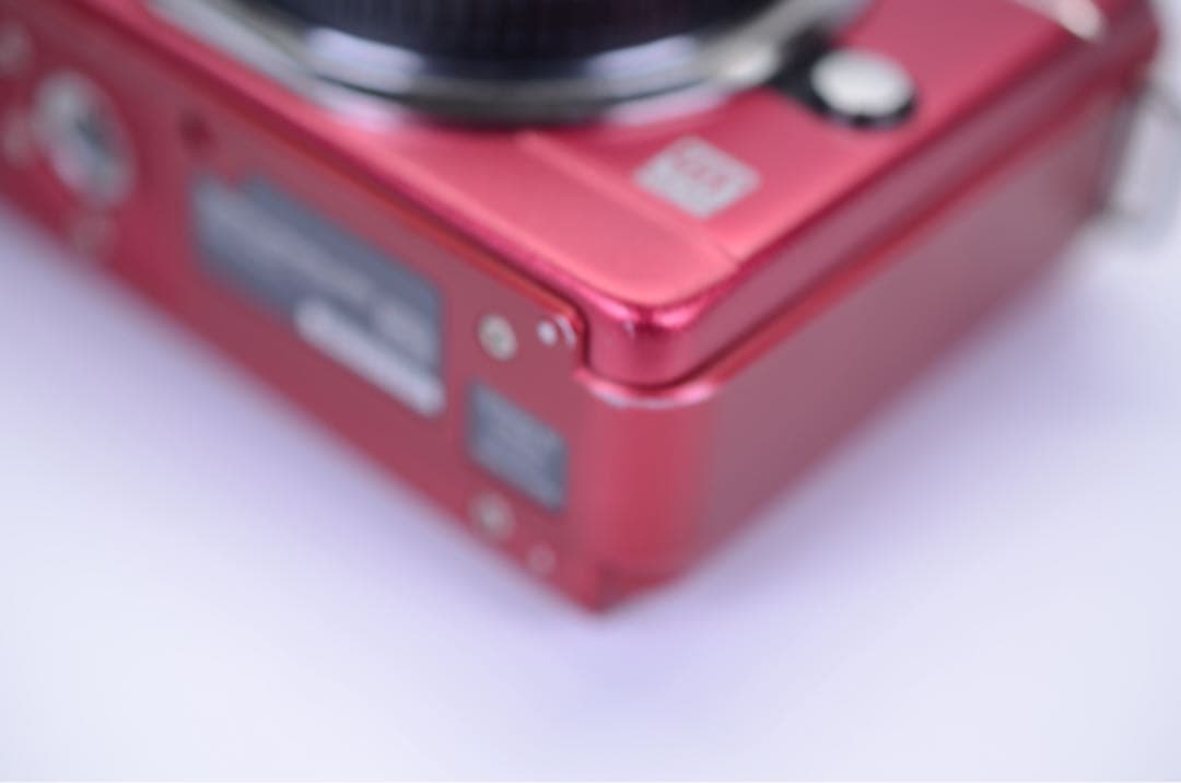 OLYMPUS PEN E-PL1S レッド ボディ｜手ぶれ補正エラーなし