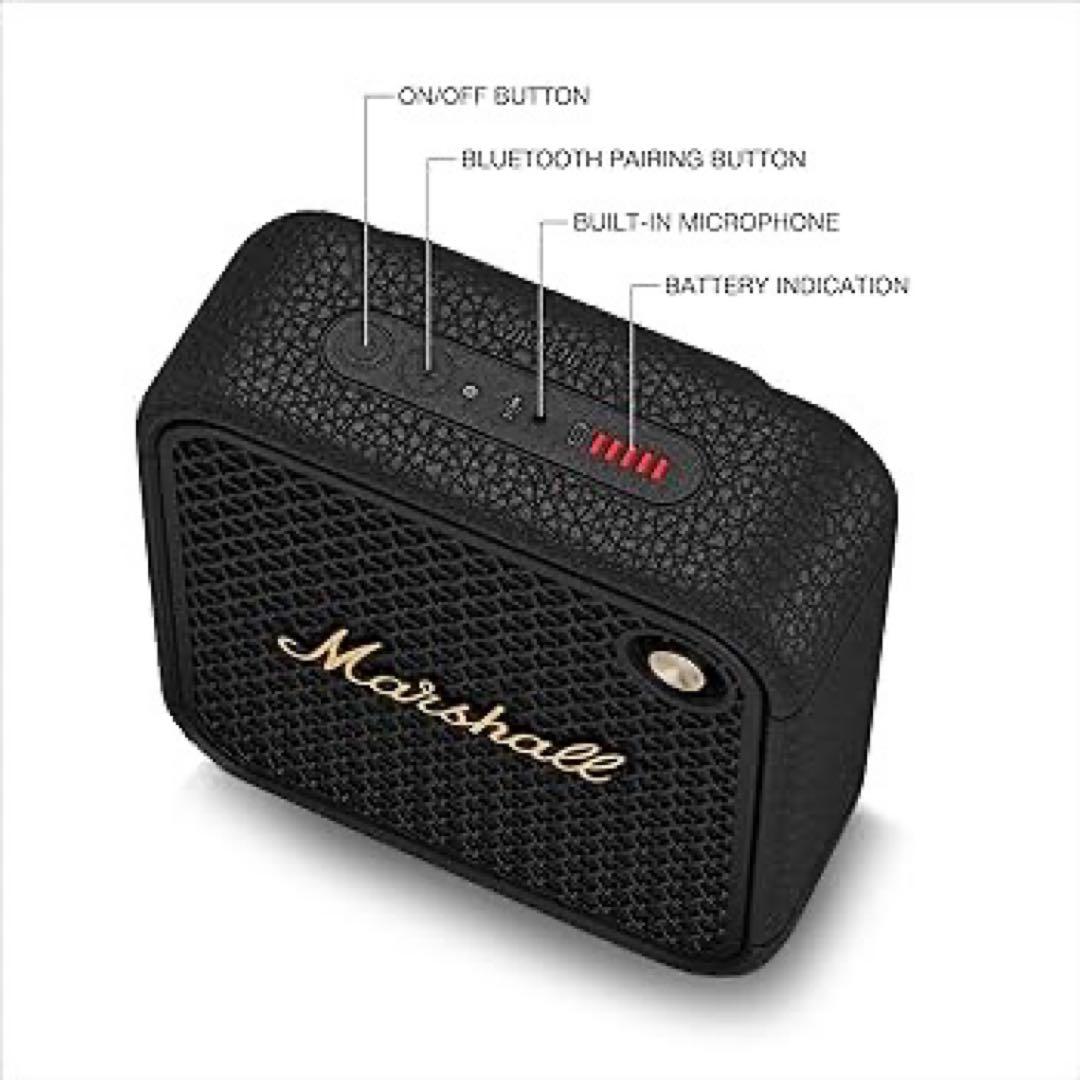 Marshall willen Ⅱ ワイヤレススピーカー ブラック