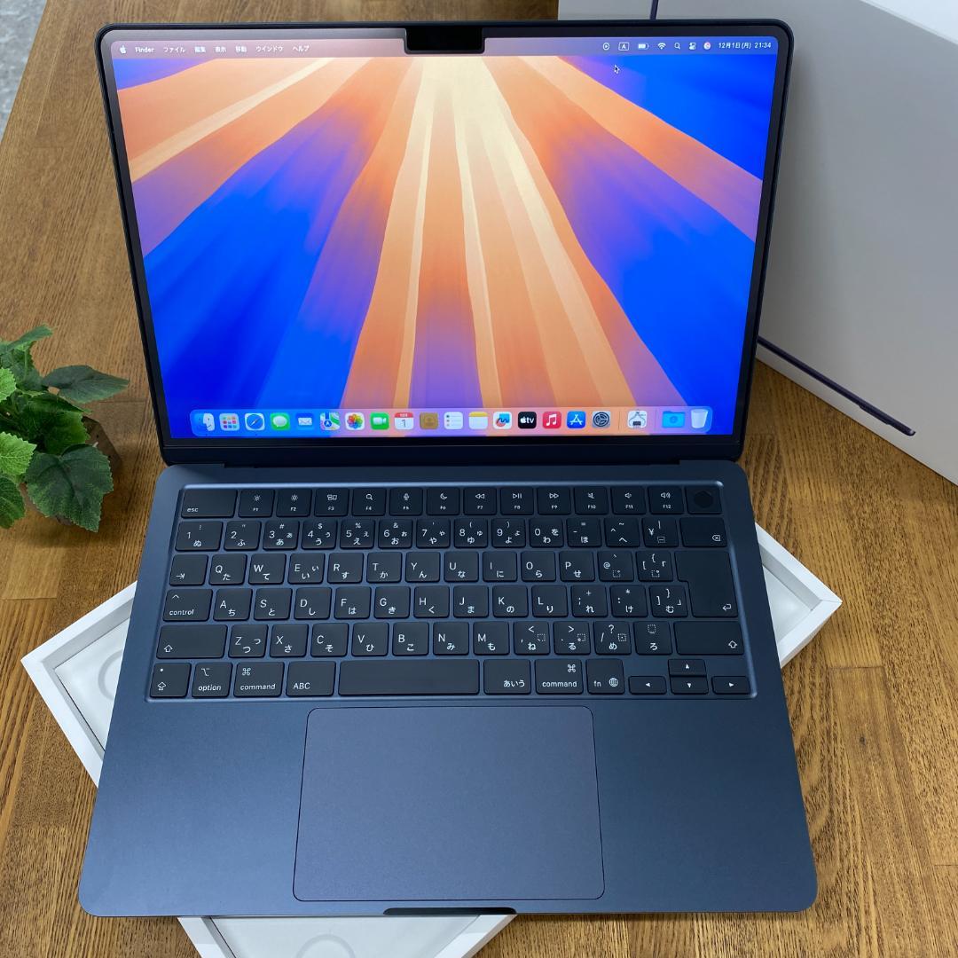 新品、未使用 MacBook Air 13インチ M4 チップ ミッドナイト