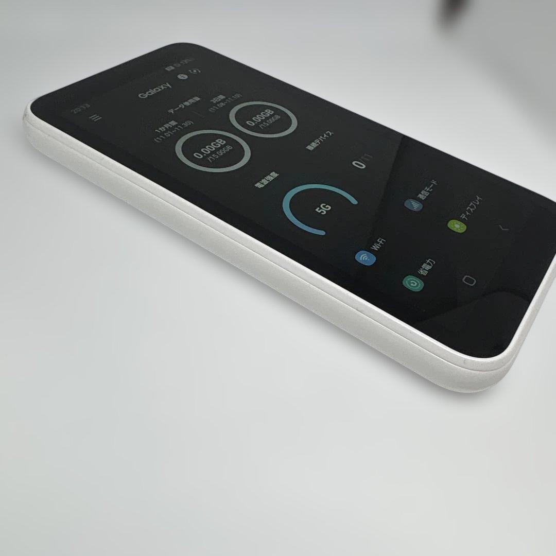 サムスン Galaxy 5G Mobile Wi-Fi SCR01