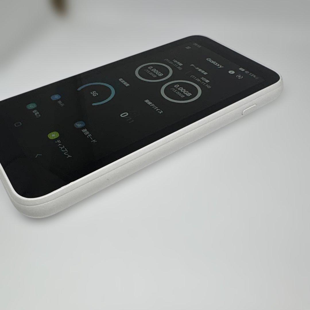 サムスン Galaxy 5G Mobile Wi-Fi SCR01