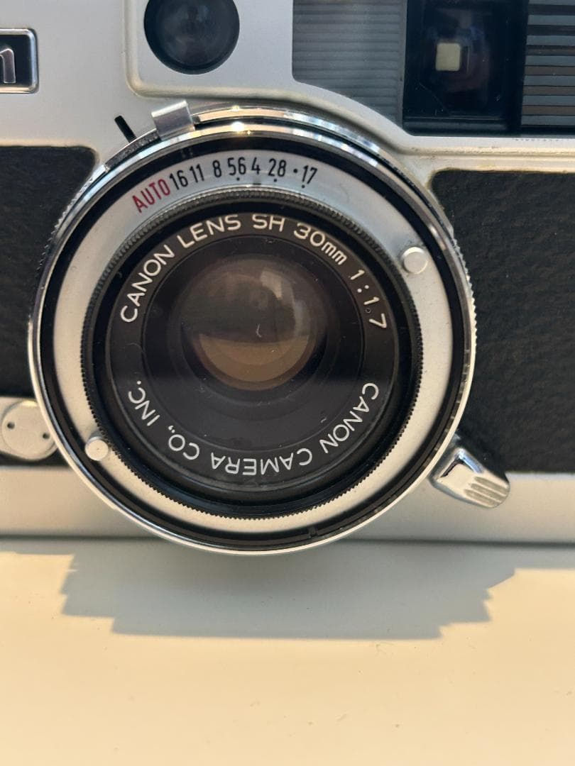 【動作確認済み】Canon demi EE17 フィルムカメラ 簡易動作確認済み