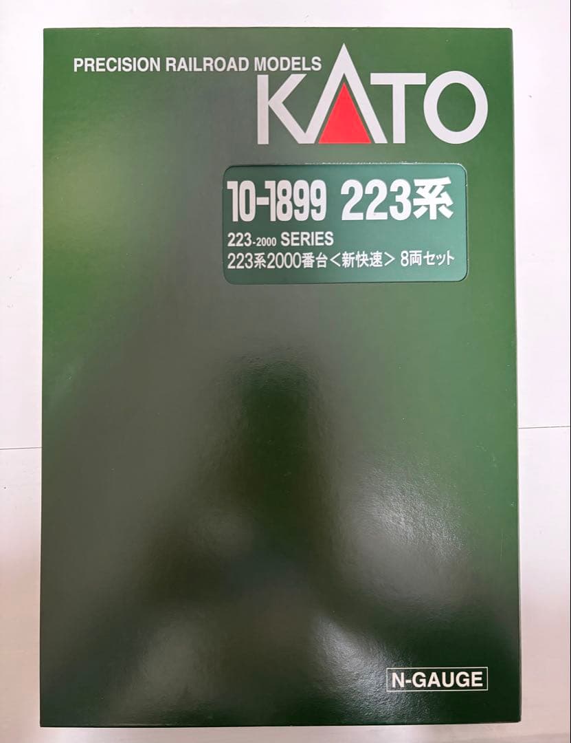 全車純正室内灯付き！　KATO 10-1899 223系　2000番台　新快速