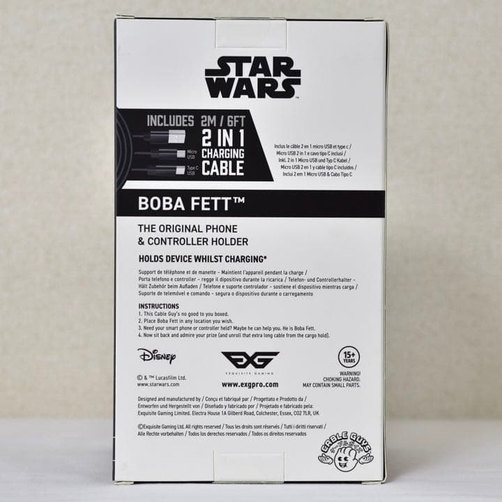 スターウォーズ　ボバ・フェット　スマホ＆コントローラースタンド