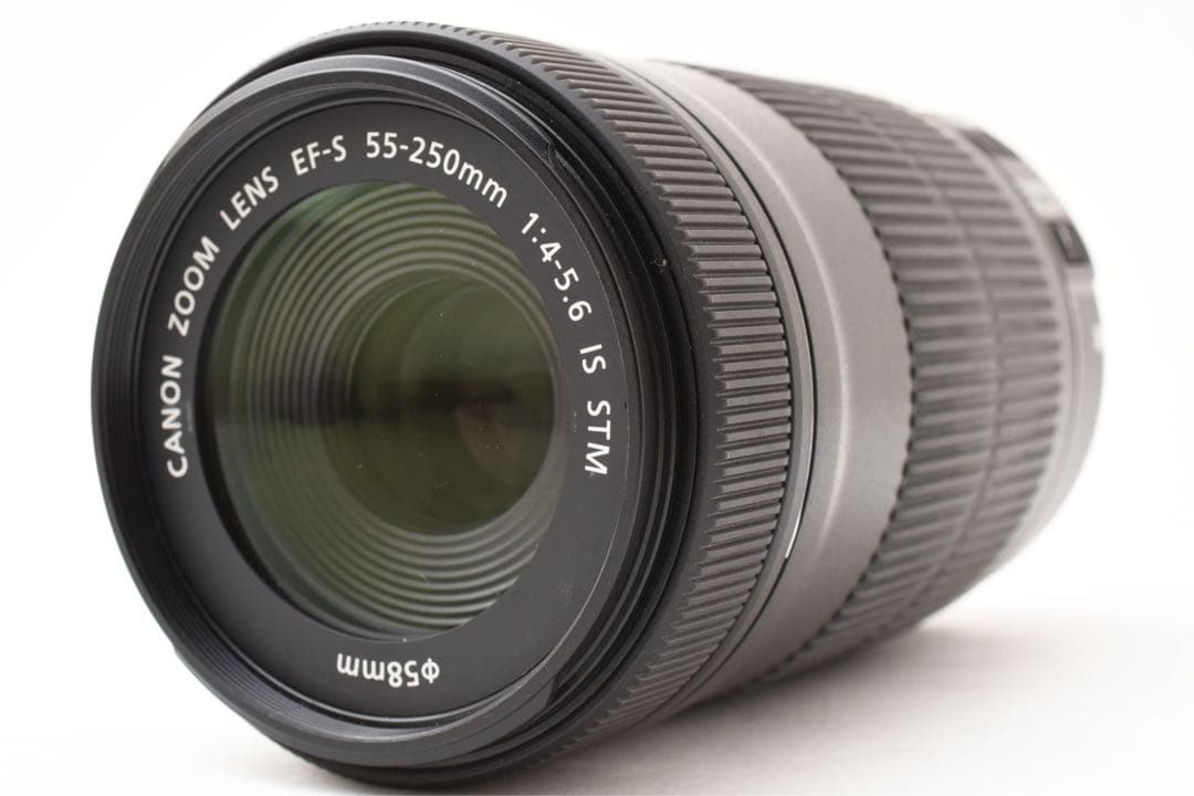 【Canon】EF-S 55-250mm F4-5.6 IS STM キャノン