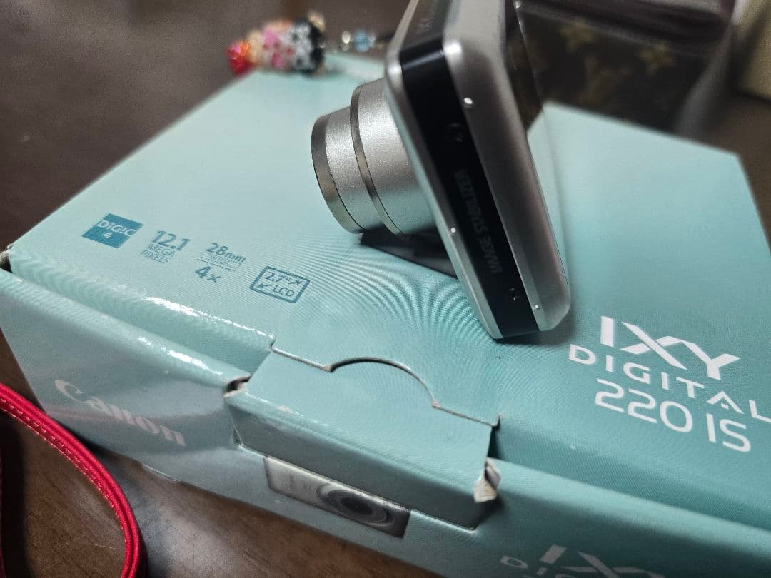 Canon IXY DIGITAL 220 IS ジャンク レンズエラー 美品