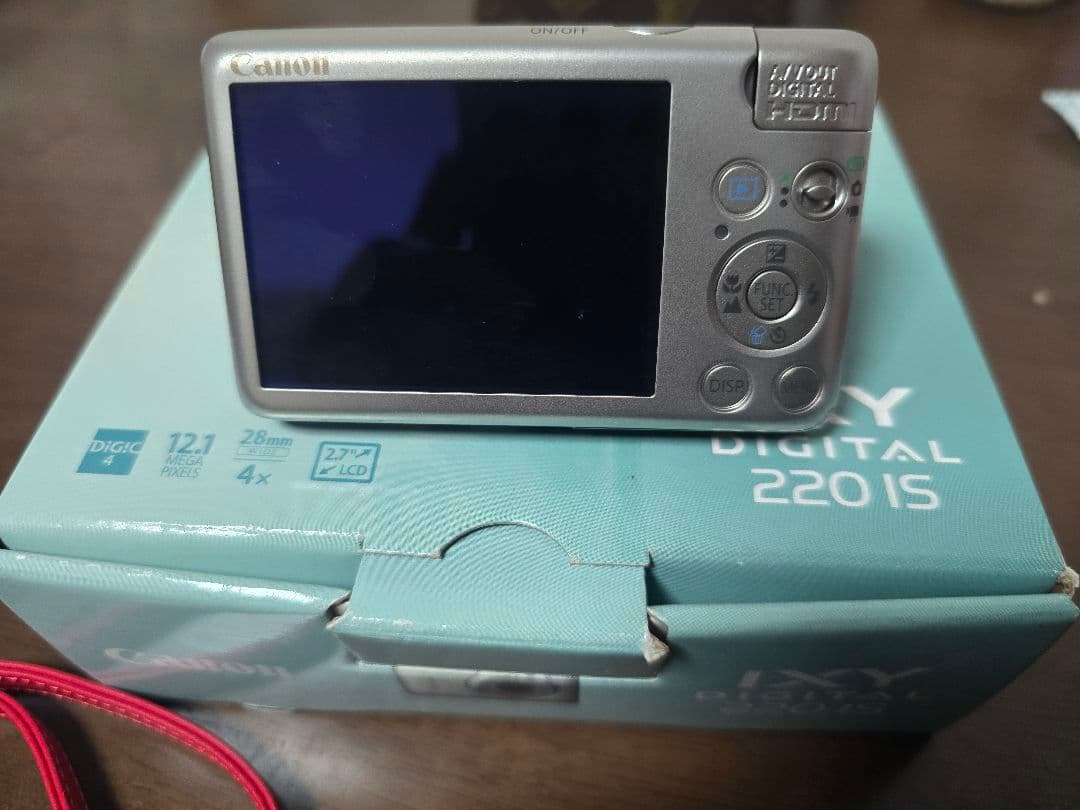 Canon IXY DIGITAL 220 IS ジャンク レンズエラー 美品