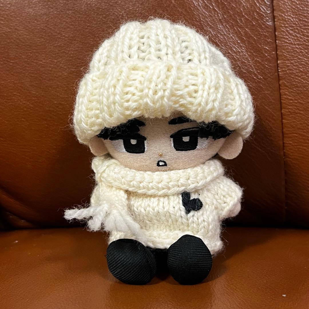 【hir0.to.maron】大小すのチル＆ソフビ用ニットセット黒・緑・赤