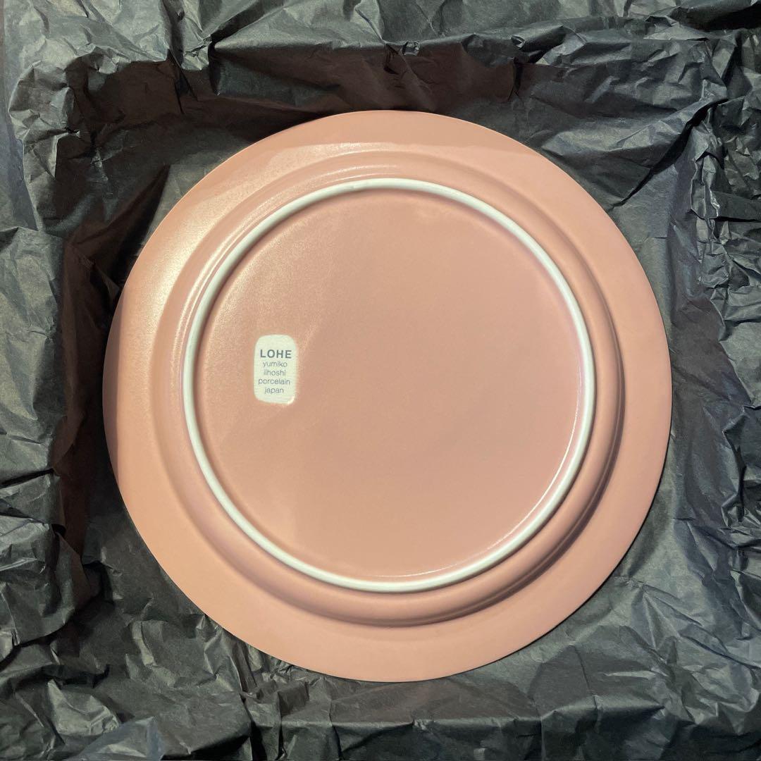イイホシユミコ　iihoshi yumiko ピンク　プレート　LOHE限定