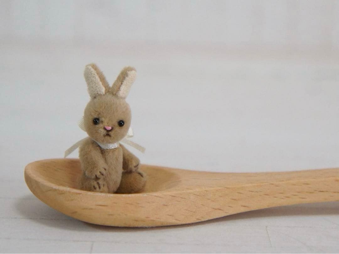 4cm ミニミニウサギちゃん(カフェオレ)